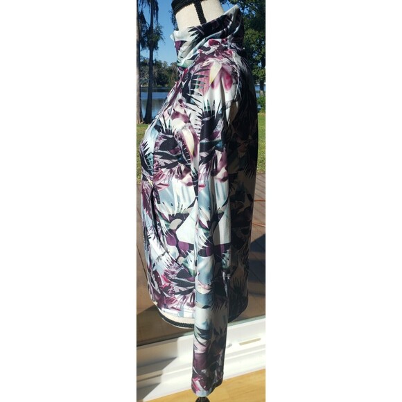 Obermeyer Youth L (12-14) Mock Neck Half Zip Top Long Sleeve Ski Layer Jacket - Picture 2 of 15